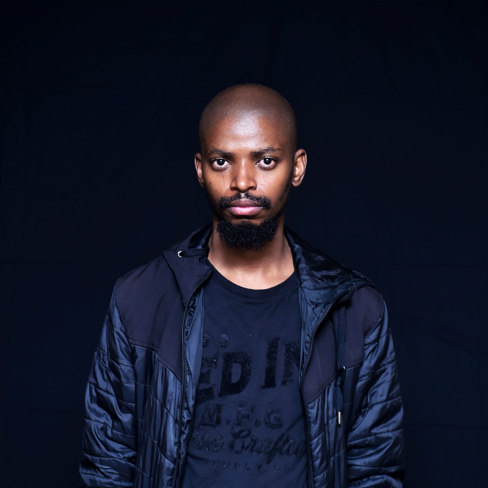 A Deepsoulja crew member photographed in a studio portrait.